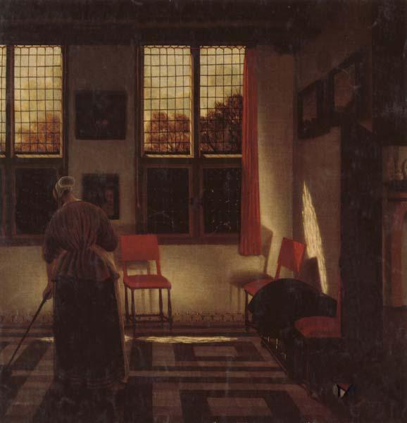 Pieter Janssens Elinga A Dutch Interior oil painting image